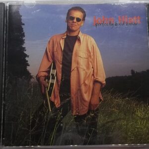 CD Cover with a picture of John Hiatt