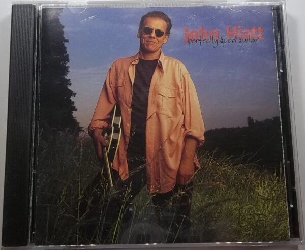 CD Cover with a picture of John Hiatt