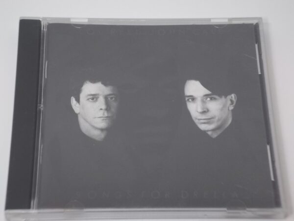 CD Cover with black and white pictures of Lou Reed and John Cale
